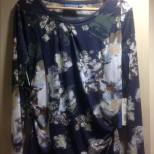 Vera Wang top, multi colored
